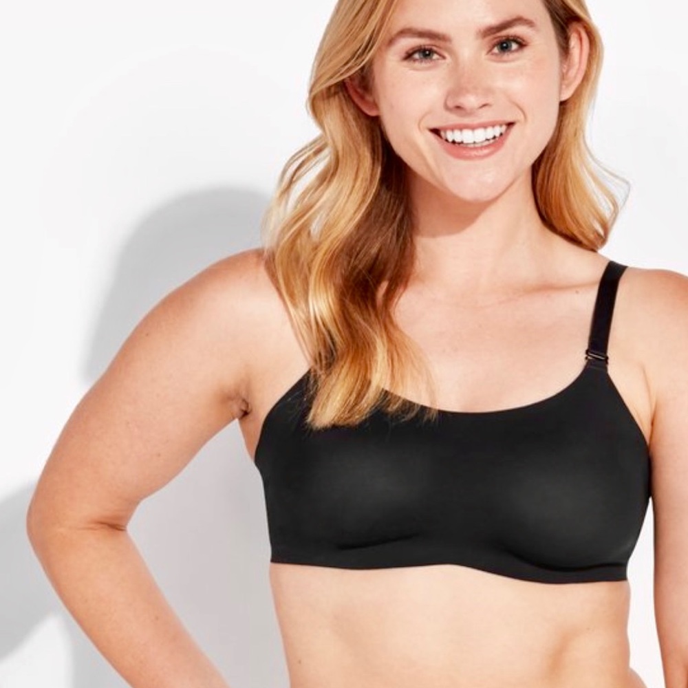 Knix Evolution bra size 5 black NWOT with bag.